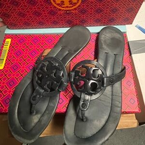 Black Tory Burch sandals